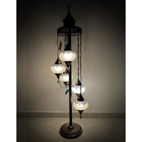 "Ottoman" spirál állólámpa 5 szettes