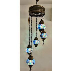 Spirál mennyezeti mozaik lámpák